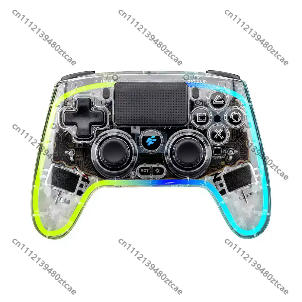 Gaming Hardware And Accessories - Transparante draadloze gamecontroller Gaming-gamepad Compatibel met