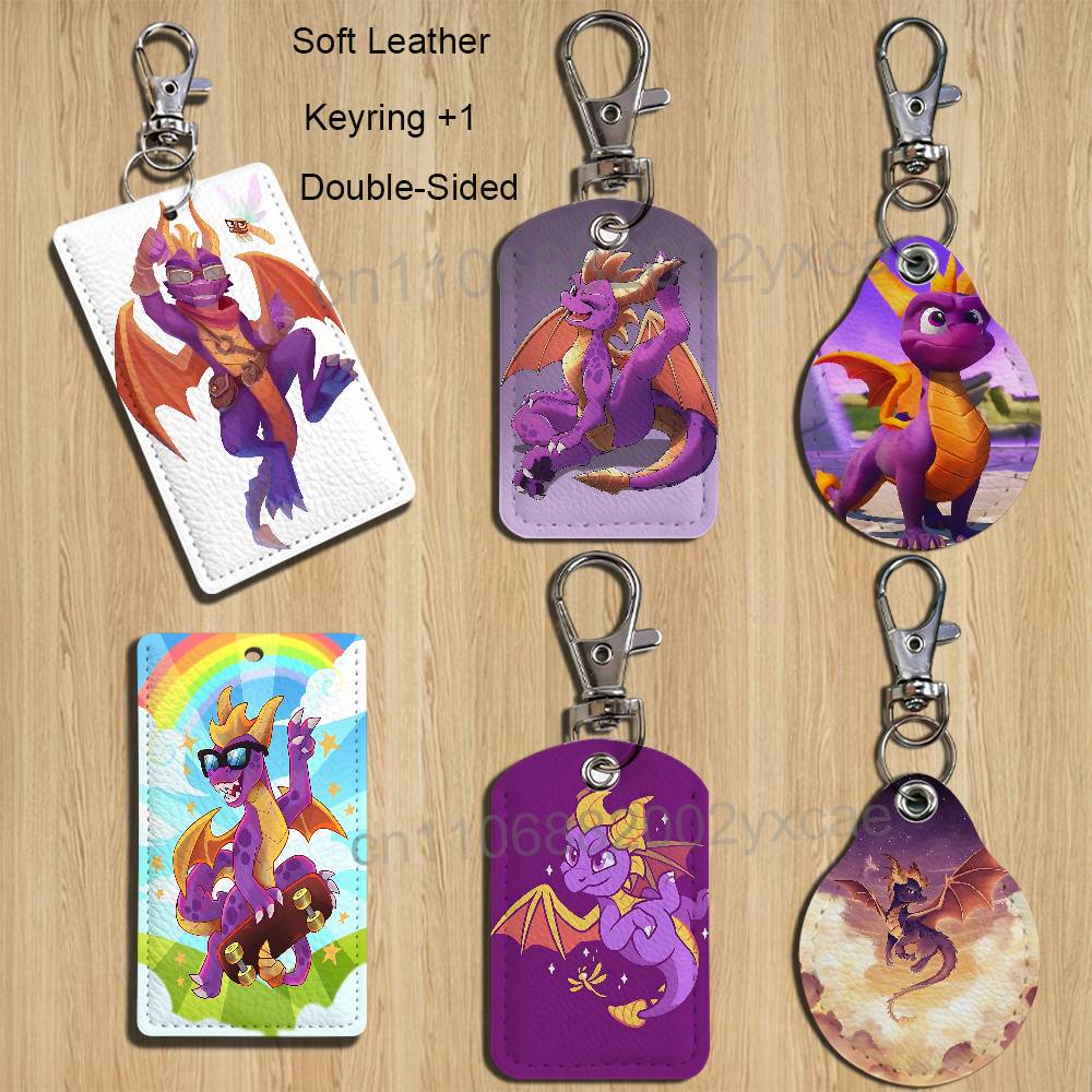 Gaming Accessories Gifts - game Spyro the Dragon Sparx lederen