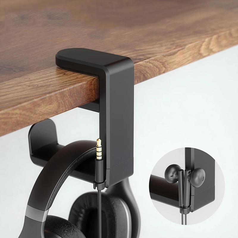 Gaming Accessories Setup - Universele Desktop 360 ° Draaibare hoofdtelefoonstandaard