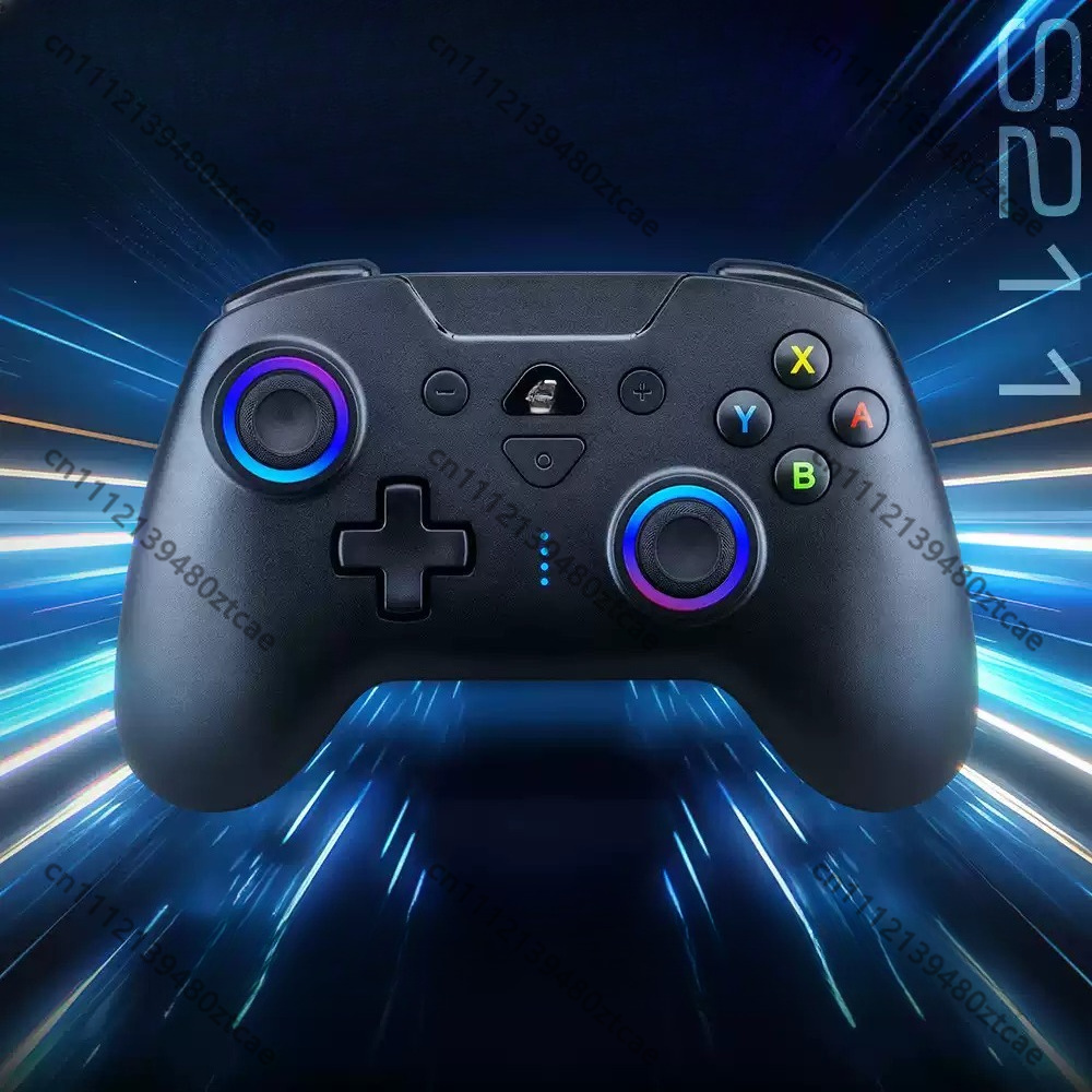 Gaming Hardware And Accessories - Meerkleurige draadloze gamingcontroller-gamepad, compatibel met pc's