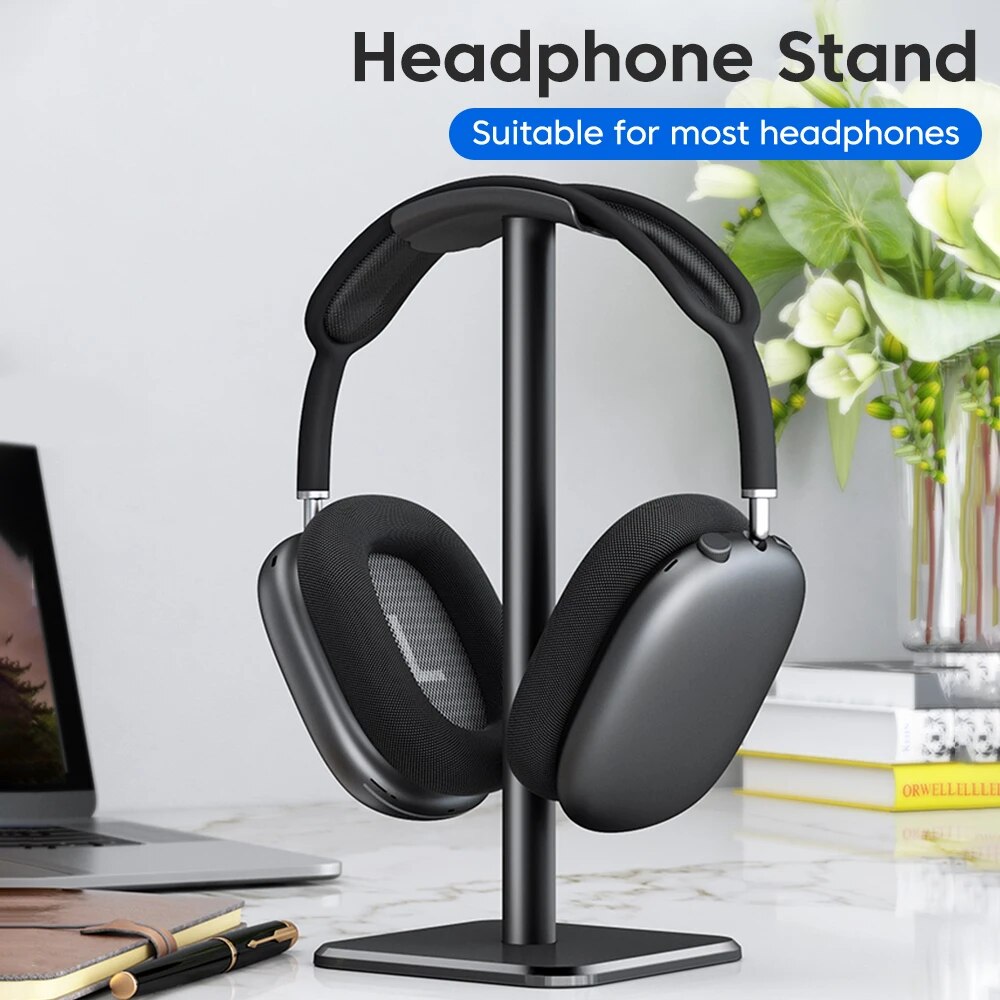 Gaming Accessories Setup - Universele hoofdtelefoonstandaard Aluminium headsethouder voor gaming-oortelefoon