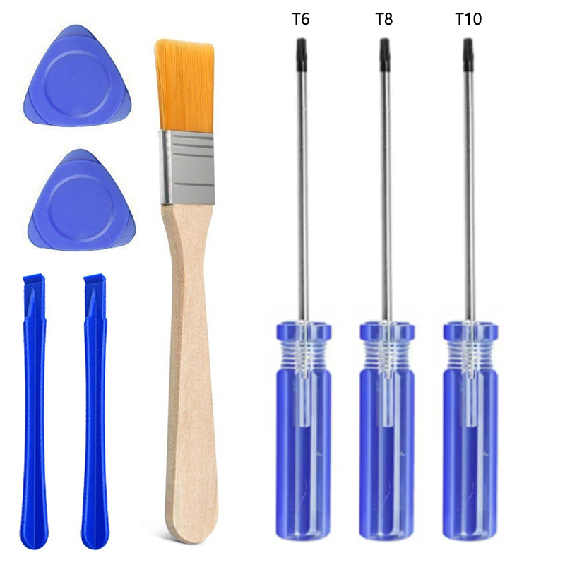 Gaming Accessories Ps4 - 7-in-1 reparatiegereedschapset voor controllers met borstel