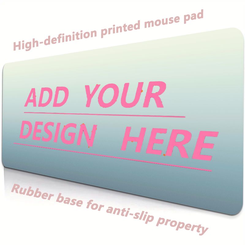 Gaming Accessories Photo - Aangepaste foto-gaming-muismat, gepersonaliseerde foto-bureaumat, aangepaste grote