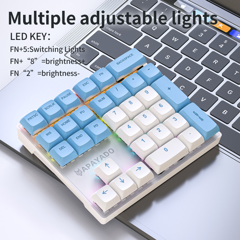 K33 Compact mechanisch numerie - Keyboard Numpad Separate recensie en prijs