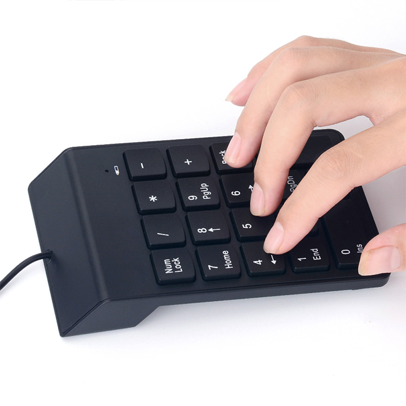 18 toetsen USB-draad Numeriek  - Keyboard Numpad Separate recensie en prijs