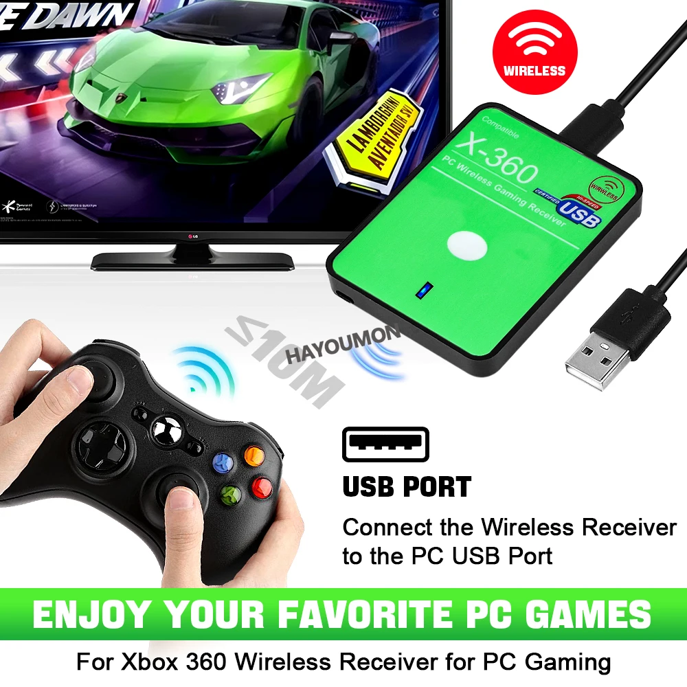 Draadloze Gaming Ontvanger USB - Play Gaming Accessories Xbox Controller recensie en prijs