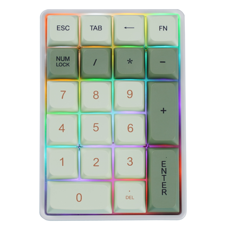 K21 Tri-mode Mechanisch Numeri - Keyboard Numpad Separate recensie en prijs